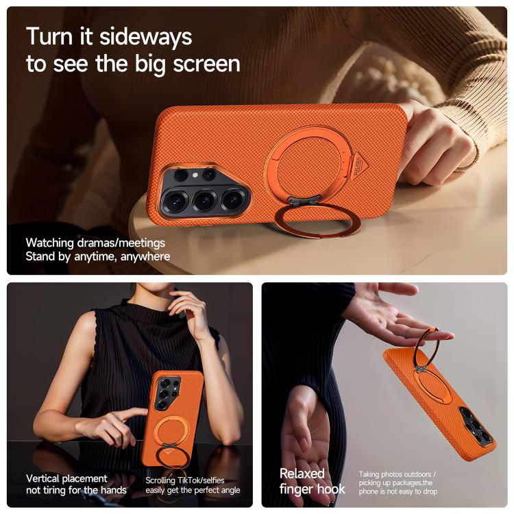 Custodia SULADA in Kevlar con supporto magnetico per Samsung Galaxy S26+ S26