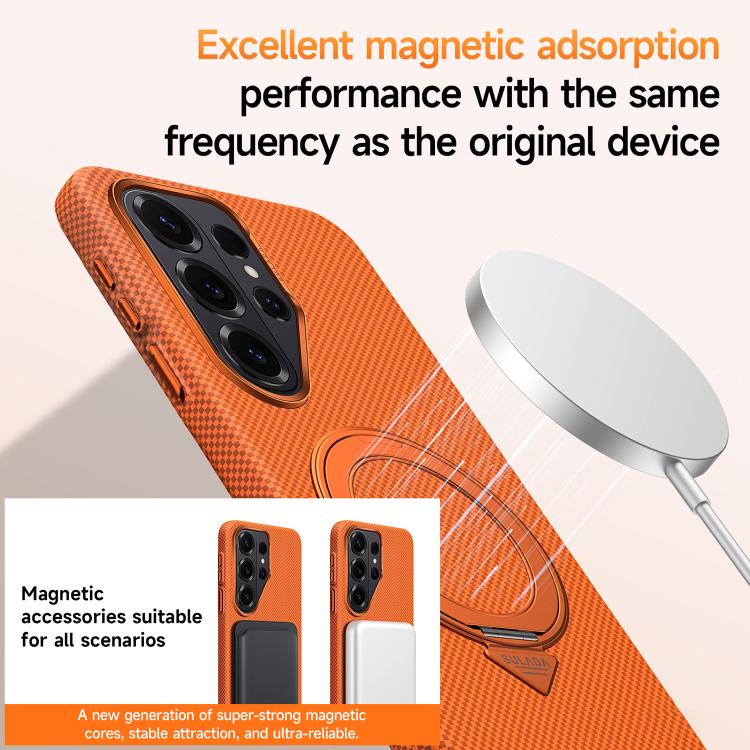 Custodia SULADA in Kevlar con supporto magnetico per Samsung Galaxy S26+ S26