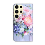 Custodia per telefono in ecopelle con effetto cristallo., For Samsung Galaxy S25 Ultra 5G