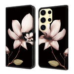 Custodia per telefono in ecopelle con effetto cristallo., For Samsung Galaxy S25 Ultra 5G