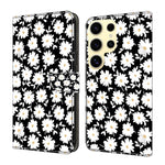 Custodia per telefono in ecopelle con effetto cristallo., For Samsung Galaxy S23 Ultra 5G
