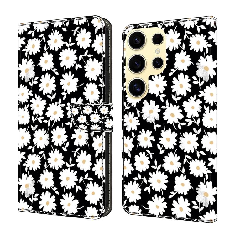 Custodia per telefono in ecopelle con effetto cristallo., For Samsung Galaxy S23 Ultra 5G