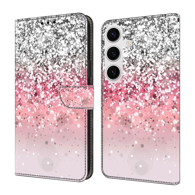Custodia per telefono in ecopelle con effetto cristallo., For Samsung Galaxy S24 5G
