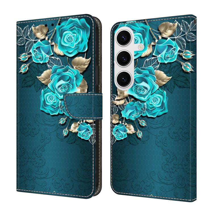 Custodia per telefono in ecopelle con effetto cristallo., For Samsung Galaxy S25 5G