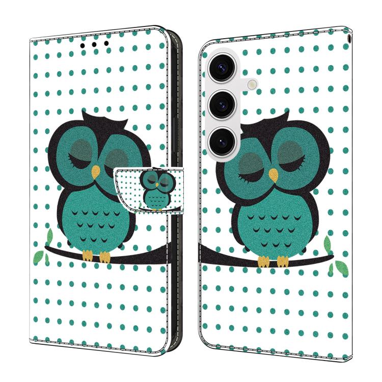 Custodia per telefono in ecopelle con effetto cristallo., For Samsung Galaxy S25 5G