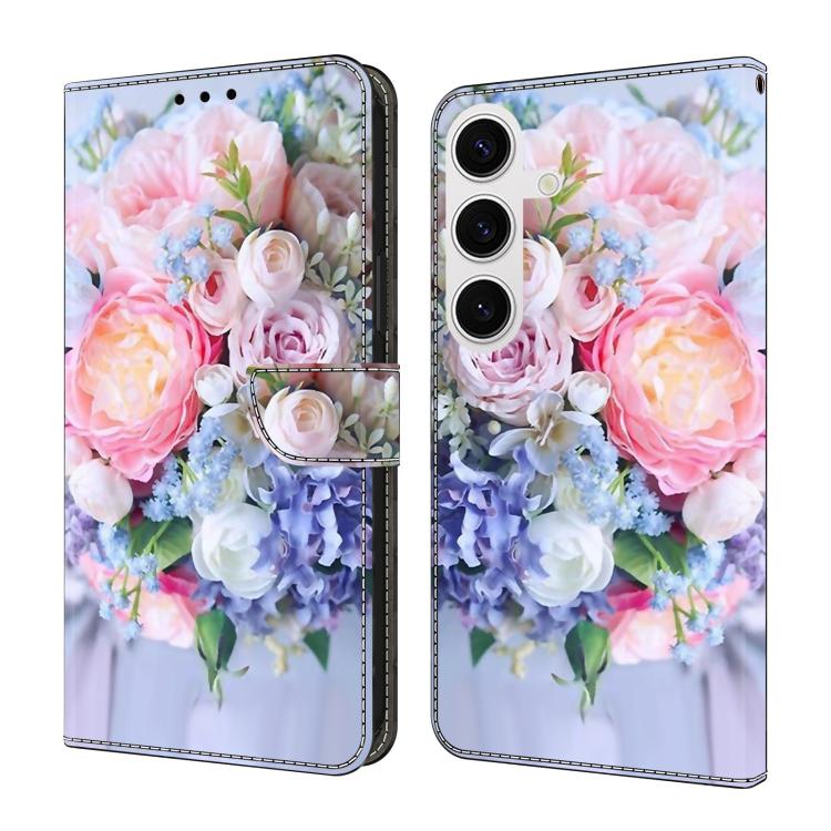 Custodia per telefono in ecopelle con effetto cristallo., For Samsung Galaxy S23+ 5G