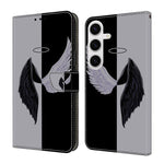 Custodia per telefono in ecopelle con effetto cristallo., For Samsung Galaxy S23+ 5G