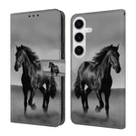 Custodia per telefono in ecopelle con effetto cristallo., For Samsung Galaxy S23+ 5G