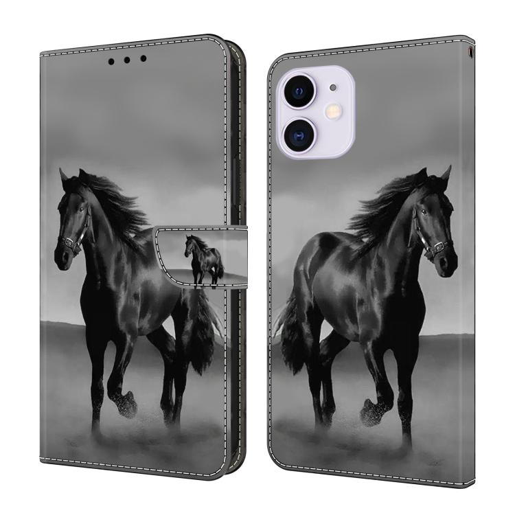 Custodia per telefono in ecopelle con effetto cristallo., For iPhone 11