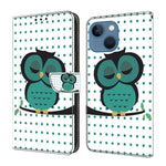Custodia per telefono in ecopelle con effetto cristallo., For iPhone 14 / 13