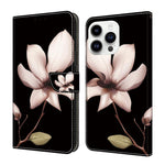 Custodia per telefono in ecopelle con effetto cristallo., For iPhone 14 Pro