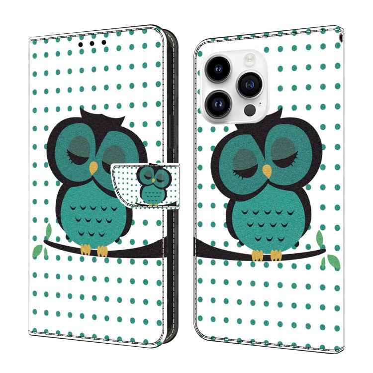 Custodia per telefono in ecopelle con effetto cristallo., For iPhone 14 Pro