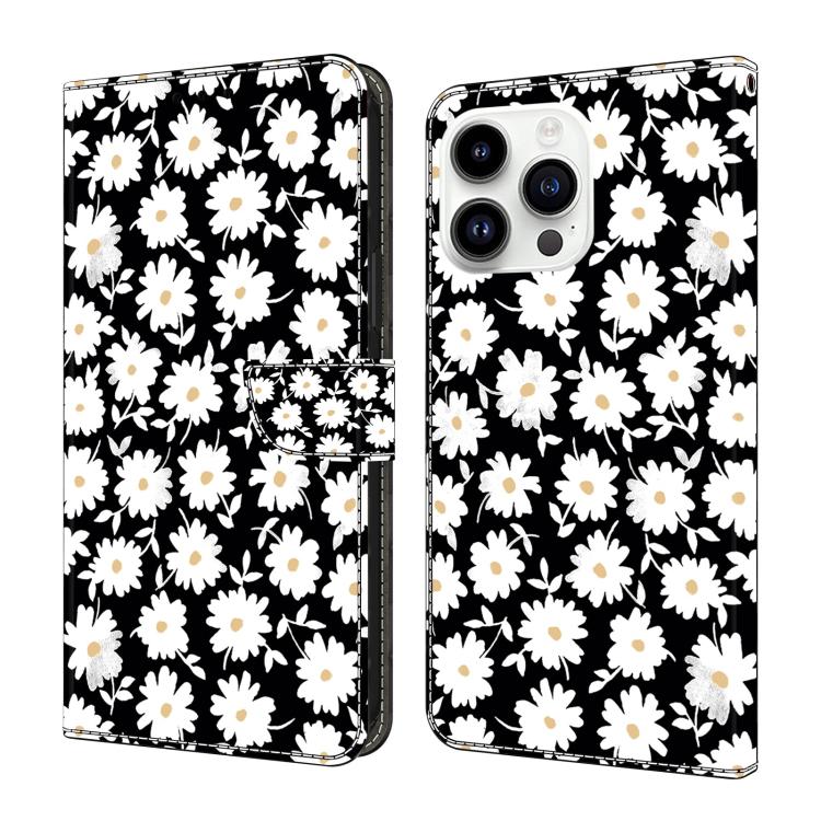 Custodia per telefono in ecopelle con effetto cristallo., For iPhone 14 Pro