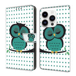 Custodia per telefono in ecopelle con effetto cristallo., For iPhone 15 Pro Max