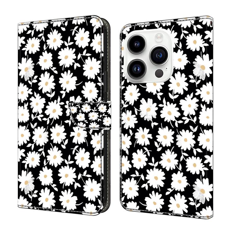 Custodia per telefono in ecopelle con effetto cristallo., For iPhone 15 Pro Max