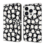 Custodia per telefono in ecopelle con effetto cristallo., For iPhone 16 Pro Max