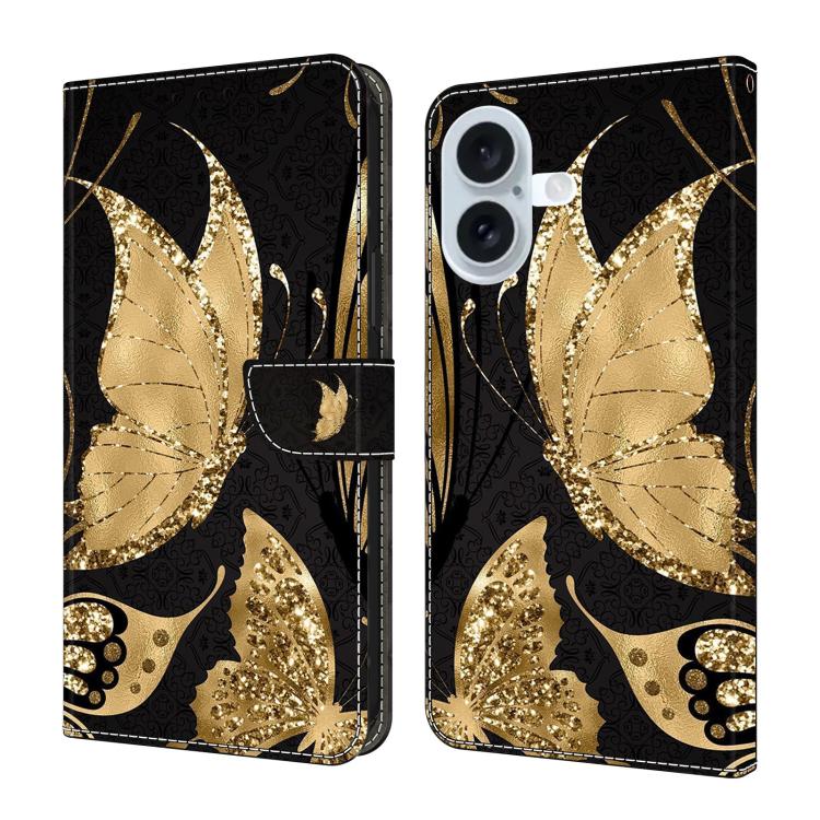 Custodia per telefono in ecopelle con effetto cristallo., For iPhone 17