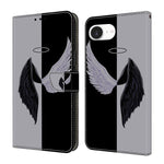 Custodia per telefono in ecopelle con effetto cristallo., For iPhone 16e / 17e