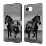 Custodia per telefono in ecopelle con effetto cristallo., For iPhone 16e / 17e