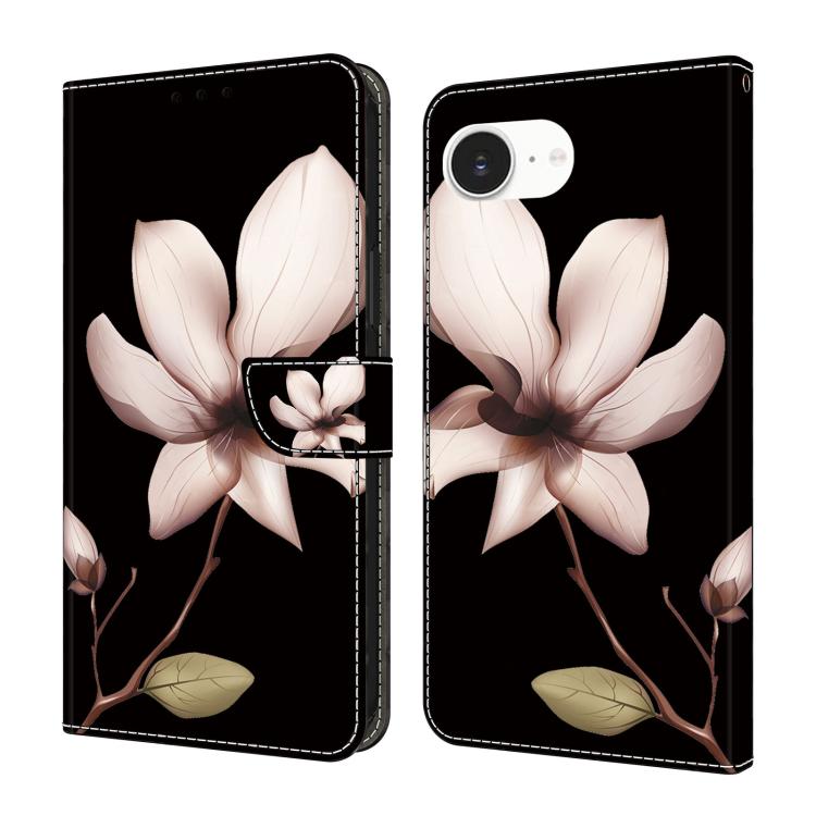 Custodia per telefono in ecopelle con effetto cristallo., For iPhone 16e / 17e