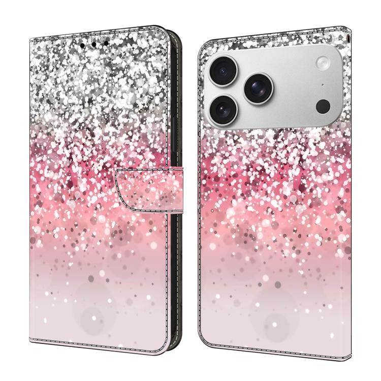 Custodia per telefono in ecopelle con effetto cristallo., For iPhone 18 Pro Max / 17 Pro Max