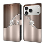 Custodia per telefono in ecopelle con effetto cristallo., For iPhone 18 Pro Max / 17 Pro Max