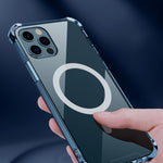 Custodia antiurto TPU trasparente per iPhone 12 e 12 Pro