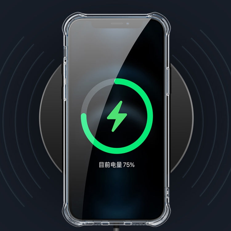Custodia antiurto TPU trasparente per iPhone 12 e 12 Pro