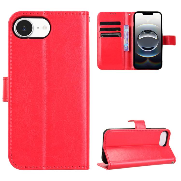 Custodia in ecopelle Crazy Horse per iPhone 17e 16e