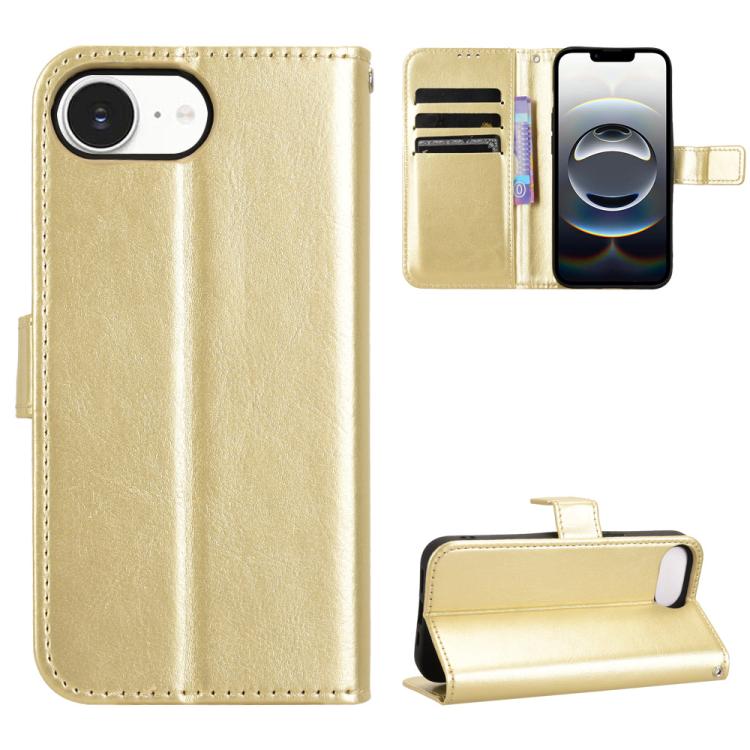 Custodia in ecopelle Crazy Horse per iPhone 17e 16e
