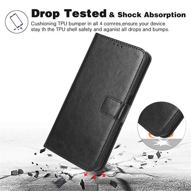 Custodia in ecopelle Crazy Horse per iPhone 17e 16e