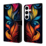 Custodia in ecopelle effetto cristallo per Samsung Galaxy S25 Edge 5G