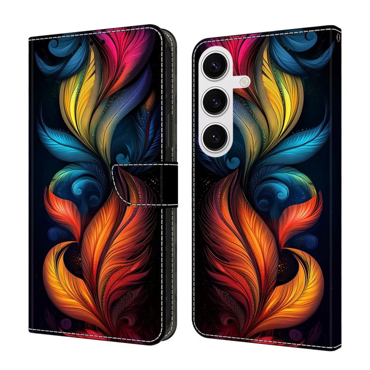 Custodia in ecopelle effetto cristallo per Samsung Galaxy S25 Edge 5G