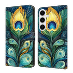 Custodia in ecopelle effetto cristallo per Samsung Galaxy S25 Edge 5G