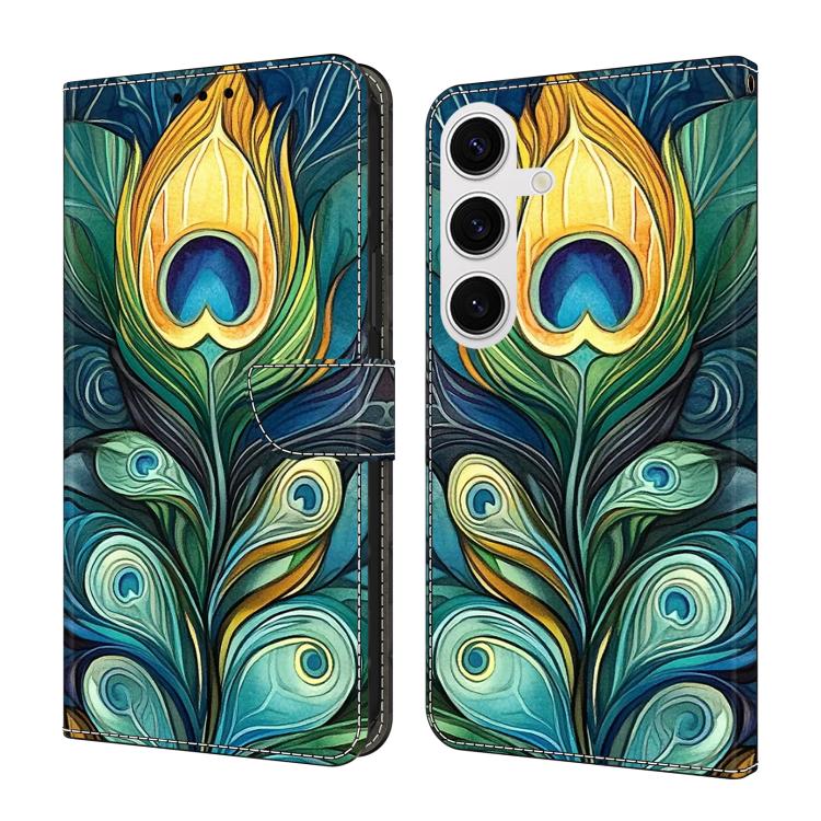 Custodia in ecopelle effetto cristallo per Samsung Galaxy S25 Edge 5G