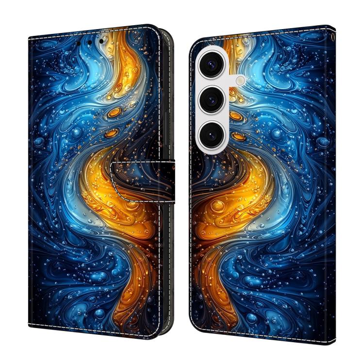Custodia in ecopelle effetto cristallo per Samsung Galaxy S25 Edge 5G