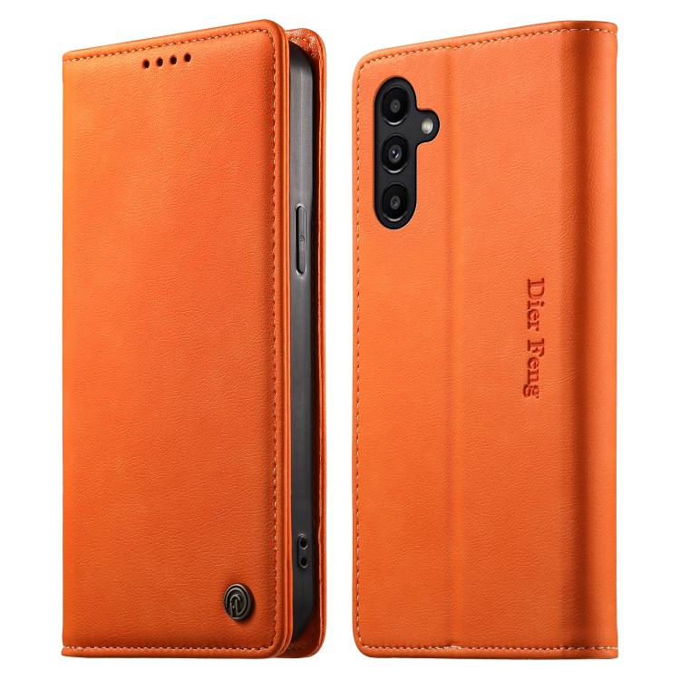 Custodia in pelle vegana con chiusura magnetica e protezione RFID per Samsung