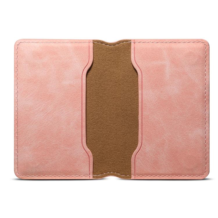 Portafoglio magnetico porta carte in pelle PU Denior V08+1