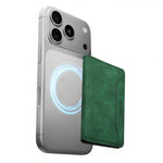 Portafoglio magnetico porta carte in pelle PU Denior V08+1