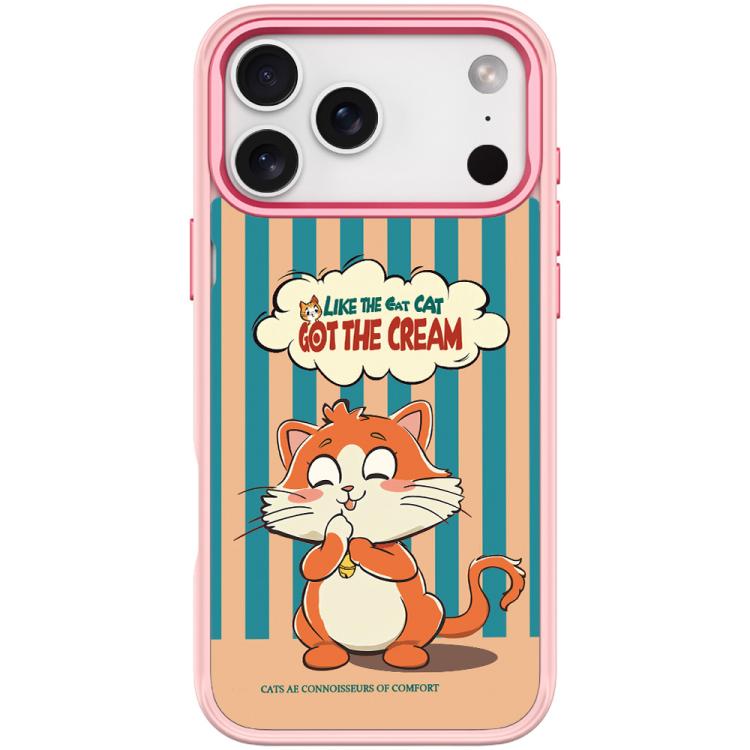 Custodia magnetica con motivo gattino per iPhone 17