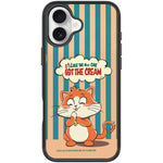 Custodia magnetica con motivo gattino per iPhone 17