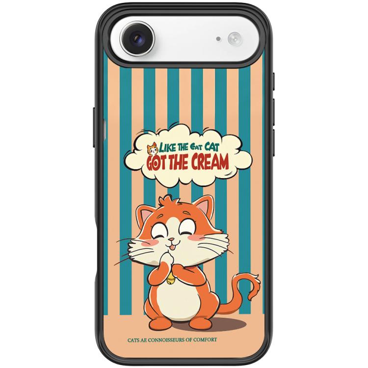 Custodia magnetica con motivo gattino per iPhone 17
