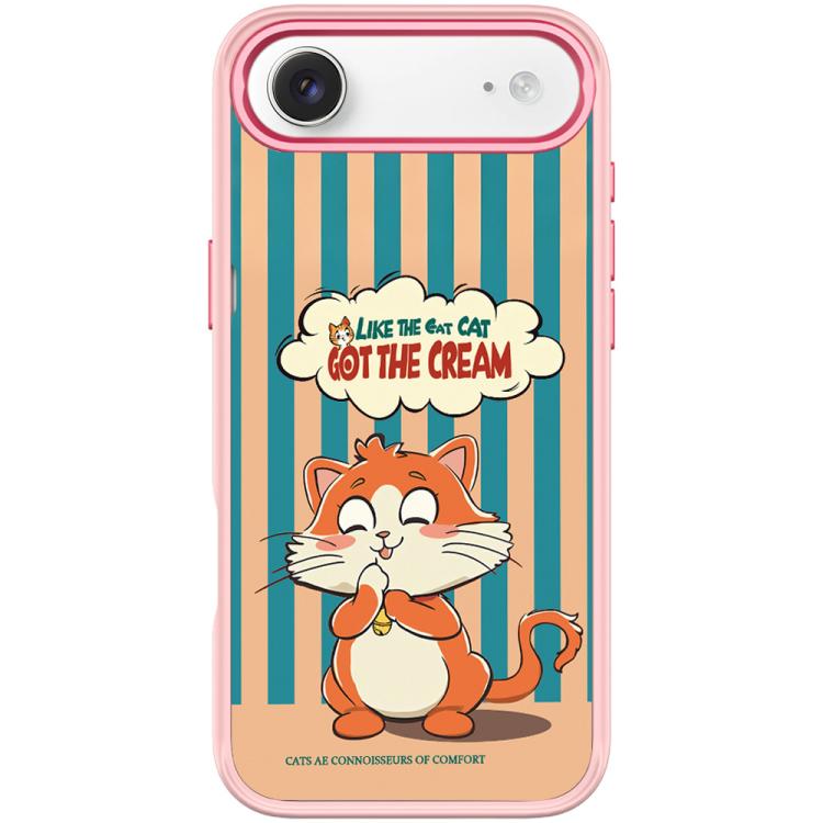 Custodia magnetica con motivo gattino per iPhone 17