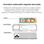 Custodia magnetica con motivo gattino per iPhone 17