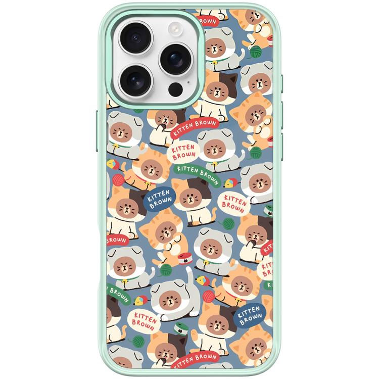 Adorabile custodia magnetica per telefono con motivo orsetto., For iPhone 16 Pro Max, For iPhone 16 Pro, For iPhone 16 Plus, For iPhone 16