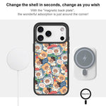Adorabile custodia magnetica per telefono con motivo orsetto., For iPhone 17 Pro Max, For iPhone 17 Pro, For iPhone 17, For iPhone Air