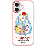 Adorabile borsetta con motivo orsetto e custodia magnetica per telefono, For iPhone 16 Pro Max, For iPhone 16 Pro, For iPhone 16 Plus, For iPhone 16