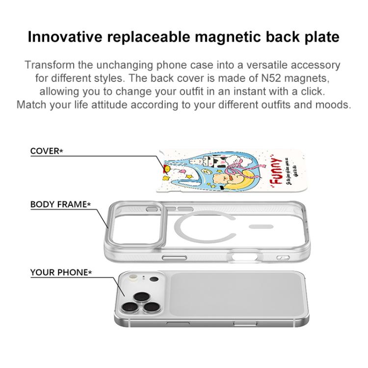 Adorabile borsetta con motivo orsetto e custodia magnetica per telefono, For iPhone 16 Pro Max, For iPhone 16 Pro, For iPhone 16 Plus, For iPhone 16