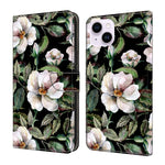 Custodia portafoglio in ecopelle effetto cristallo per iPhone 15