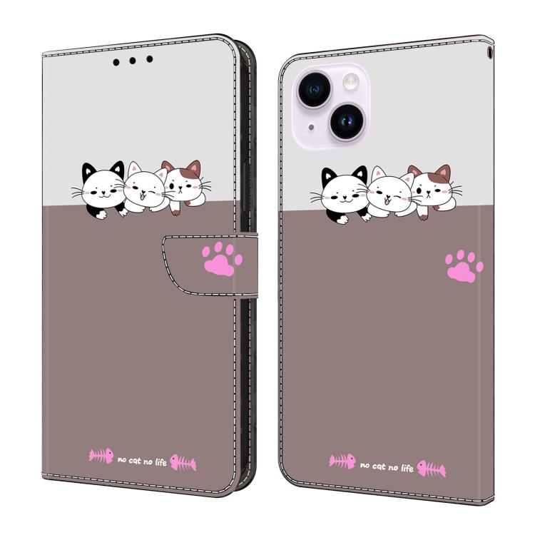 Custodia portafoglio in ecopelle effetto cristallo per iPhone 15